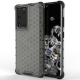 Samsung S21, S21+, S21 Ultra Honeycomb Defensive Case - Translucent