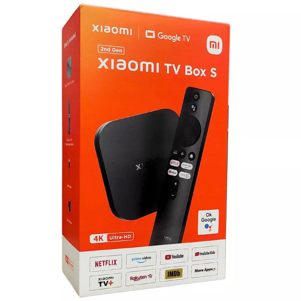 その他 Xiaomi Box 4K (2nd Gen) Xiaomi Mi TV Box S 4K 2nd Gen - Google TV – Swiftronics USA